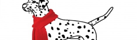 Free Save The Spotted Dog Christmas Cards